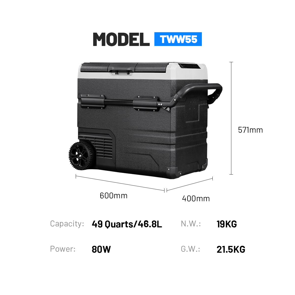 55L solar power refrigerator f - Power Tools Zones recension och pris