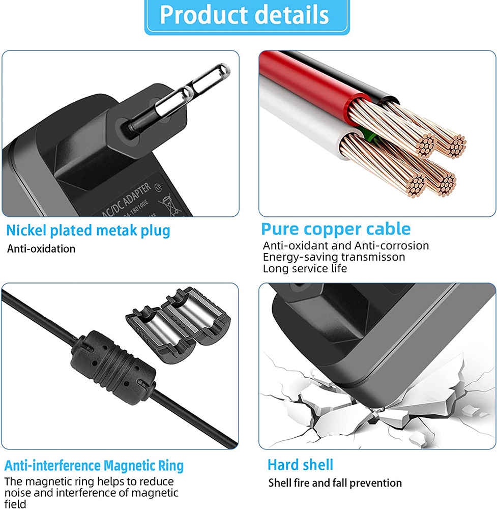 18V 1A Power Supply Adapter AC - Power Tools List recension och pris