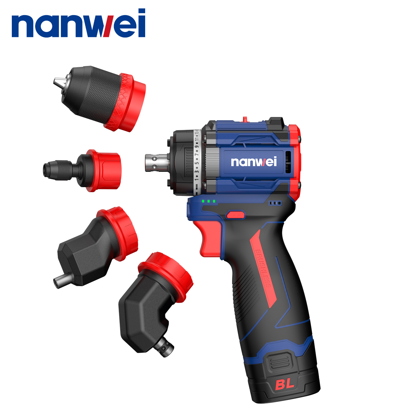 NANWEI Cordless Electric Screw - Combo Power Tools recension och pris