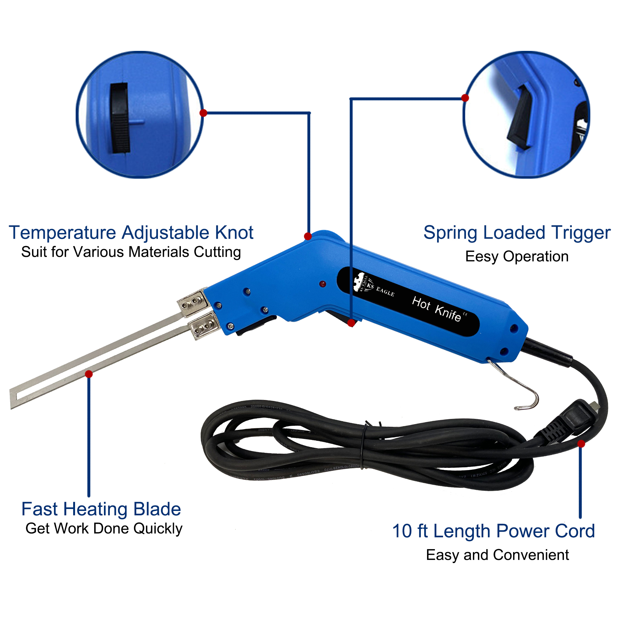 Electric Foam Polystyrene Knif - Power Tools Software recension och pris