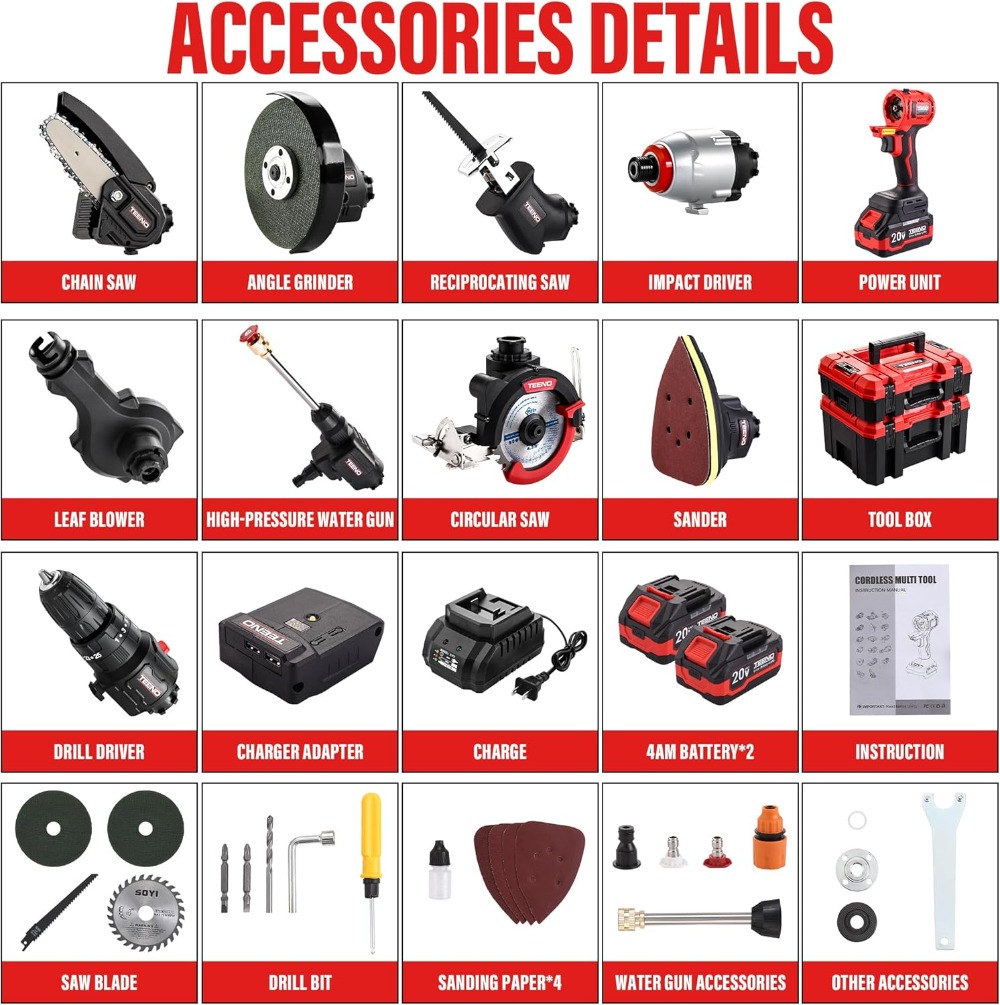 20V MAX Brushless Power Tool C - Combo Power Tools recension och pris