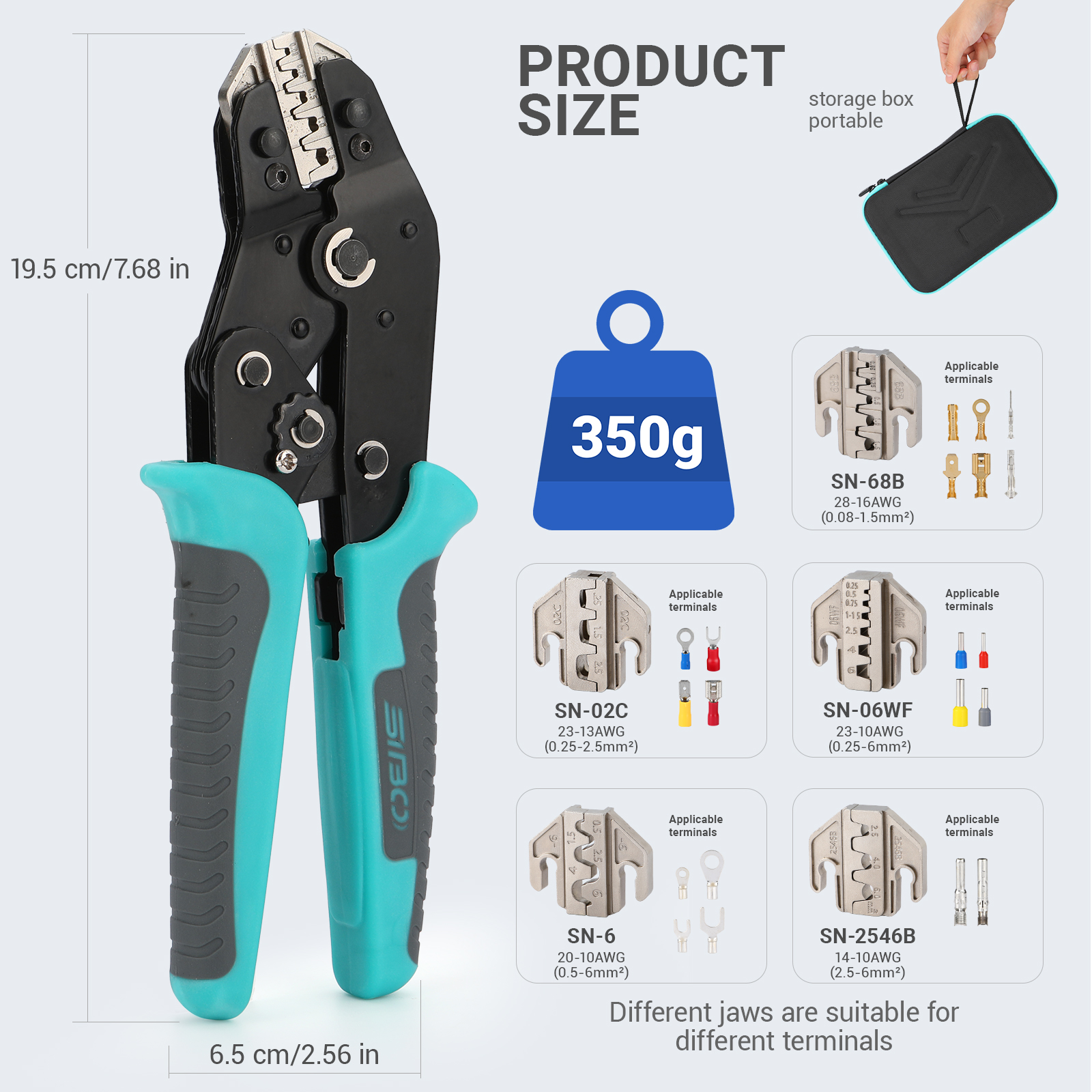 Crimping Tool Set Electrician  - Power Tools Software recension och pris