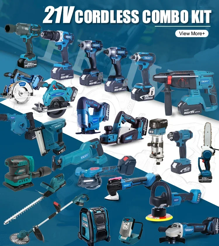 21V Power Tools Set Electric H - Combo Power Tools recension och pris