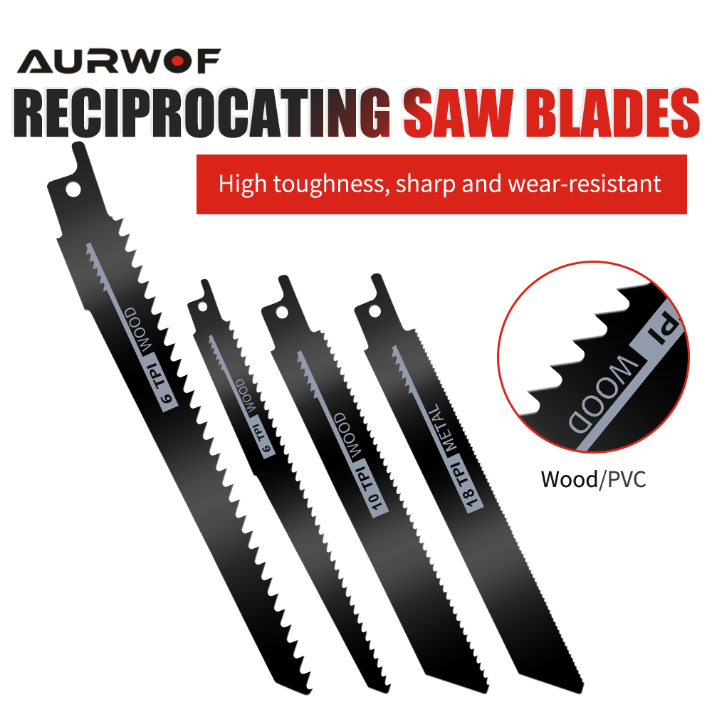 AURWOF Cordless Electric Recip - Reciprocating Saw Cordless recension och pris
