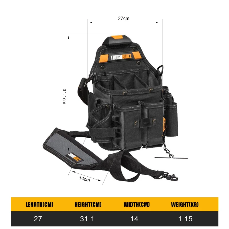 TOUGHBUILT Electrical and Elec - Power Tools Software recension och pris