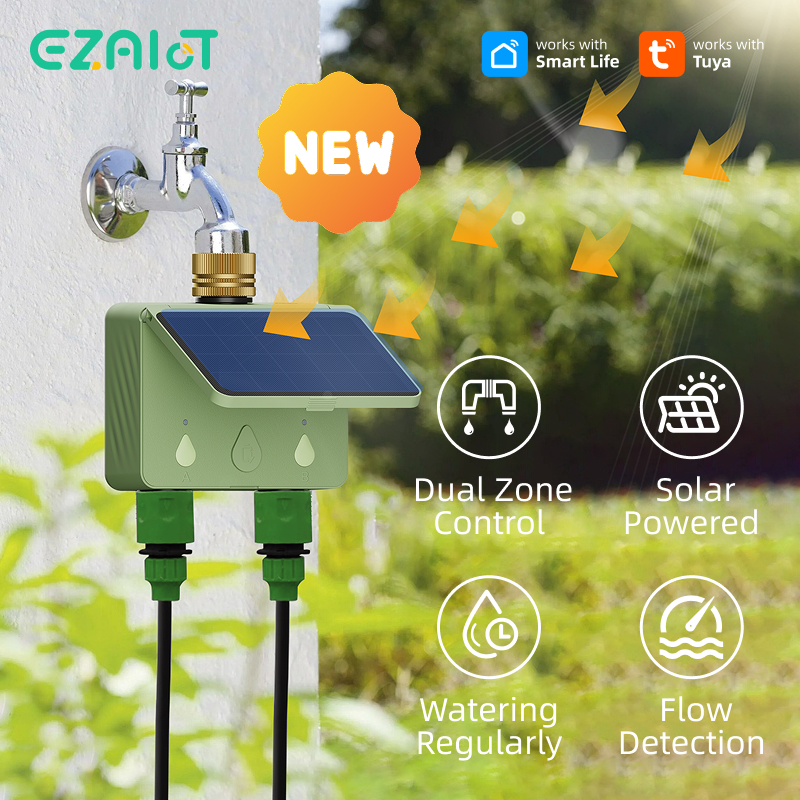 WiFi Water Timer 2 Zones Solar - Power Tools Zones recension och pris